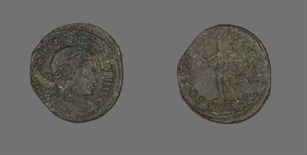 Coin Portraying Emperor Constantine I, 317 AD. Creator: Unknown.