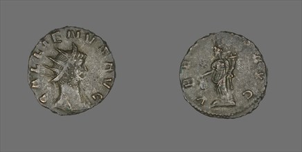 Antoninianus (Coin) Portraying Emperor Gallienus, 260-268. Creator: Unknown.