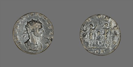Antoninianus (Coin) Portraying Emperor Aurelian, 270-275. Creators: Unknown, Aurelian.