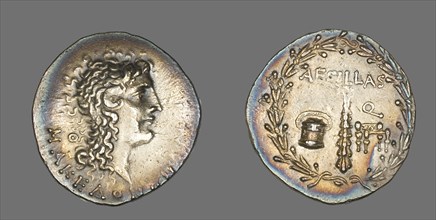 Tetradrachm (Coin) Portraying Alexander the Great, 92-88 BCE. Creator: Unknown.