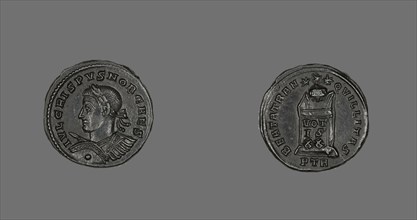 Coin Portraying Emperor Crispus, 321. Creator: Unknown.