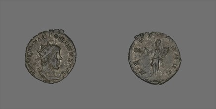 Coin Portraying Emperor Victorinus, 268-270. Creator: Unknown.