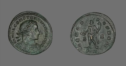 Coin Portraying Emperor Constantine I, 307-337 AD. Creator: Unknown.