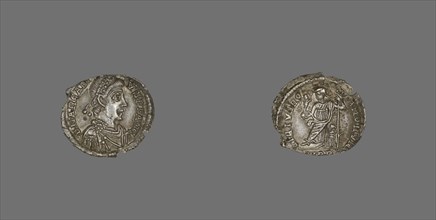 Coin Portraying Emperor Arcadius, 392-395. Creator: Unknown.