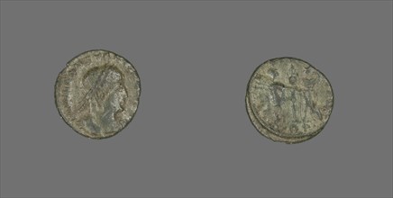 Coin Portraying Emperor Constantius II, 335-337. Creator: Unknown.