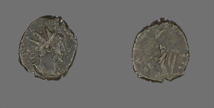 Antoninianus (Coin) Portraying Emperor Tetricus, 271-274. Creator: Unknown.
