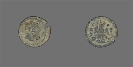 Coin Depicting the Hero Hercules, 211-222. Creator: Unknown.