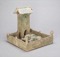 Pigsty with Tower, Eastern Han dynasty (A.D. 25-220). Creator: Unknown.