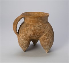 Lobed Tripod Cauldron (Li), Longshan culture (c. 2500-2000 BC). Creator: Unknown.