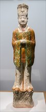 Civil Official (Wenguan), Tang dynasty (618-907 A.D.), 8th century. Creator: Unknown.