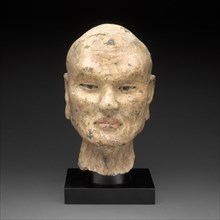 Head of Luohan, Northern Song, Liao, or Jin dynasty, c. 11th century. Creator: Unknown.