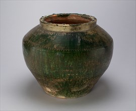 Jar with Sawtooth and Encircling Bands, Eastern Han dynasty (A.D. 25-220). Creator: Unknown.