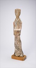 Standing Attendant (Tomb Figurine), Eastern Zhou dynasty, Warring States period, 4th/3rd cent. B.C. Creator: Unknown.