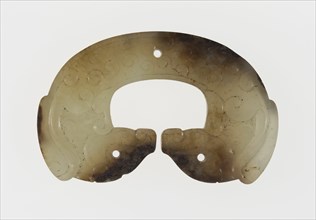 Dragon Pendant, Eastern Zhou dynasty, c.770-256 B.C. c.4th/3rd century B.C. Creator: Unknown.