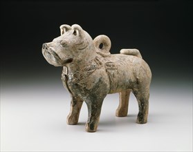 Mastiff (Tomb Figurine), Eastern Han dynasty (A.D. 25-220), 2nd century. Creator: Unknown.
