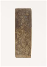 Scabbard Slide, Western Han dynasty (206 B.C.-A.D. 9). Creator: Unknown.