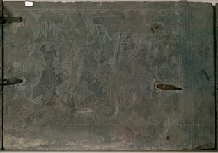 Panels from a Funerary Couch (Guanchuang), Northern Wei dynasty (386-535); c. 525. Creator: Unknown.