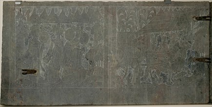 Panels from a Funerary Couch (Guanchuang), Northern Wei dynasty (386-535); c. 525. Creator: Unknown.