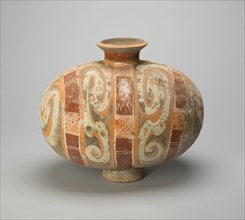 Cocoon-Shaped Flask (Jianxinghu), Qin or early Western Han dynasty, late 3rd/2nd century B.C. Creator: Unknown.