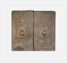 Pair of Tomb Chamber Doors, Western Han dynasty (206 B.C.-A.D. 9), 1st century B.C. Creator: Unknown.