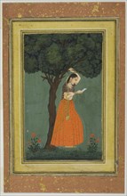 Woman Grasping Tree Branch, 18th/19th century. Creator: Unknown.
