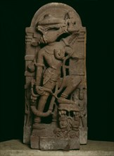 Boar Incarnation of God Vishnu (Varaha) Lifting the Earth Goddess Bhudevi, 11th century. Creator: Unknown.
