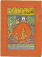 Ragini Kakubha, Page from a Jaipur Ragamala Set, 1750/70. Creator: Unknown.