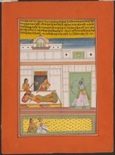 Ragini Vibhas, Page from a Jaipur Ragamala Set, 1750/70. Creator: Unknown.