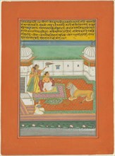 Ragini Bangali, Page from a Jaipur Ragamala Set, 1750/70. Creator: Unknown.