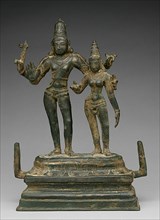 Shiva Embracing Parvati, c. 13th century. Creator: Unknown.