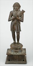 Shaiva Saint Appar, Holding a Spade, 14th century. Creator: Unknown.