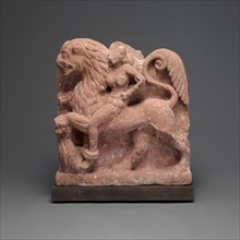 Double -Sided Capital with Female Figure Astride a Lion, c. 1st century A.D. Creator: Unknown.
