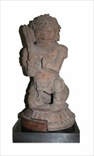 Guardian Figure (Dvarapala), 12th/14th century. Creator: Unknown.