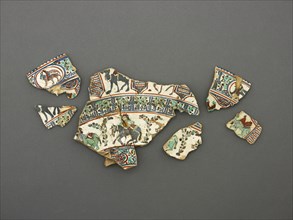 Plate (fragment), Late 12th/early 13th century. Creator: Unknown.
