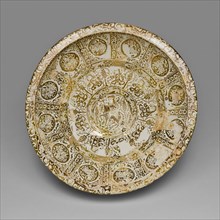 Large Luster Bowl, Seljuq dynasty (1037-1194), 12th century, dated 1191 (Safar, 587 A.H.). Creator: Unknown.