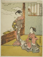 Yu Kinro (Chinese: Yu Qianlou), from the series "Fashionable Japanese Versions of..., c. 1770/72. Creator: Isoda Koryusai.