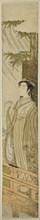 Ono no Komachi Praying for Rain, Edo period (1615-1868), about 1771. Creator: Isoda Koryusai.
