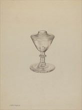 Lamp, c. 1938. Creator: Isidore Steinberg.