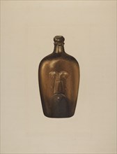 Flask, c. 1938. Creator: Isidore Steinberg.