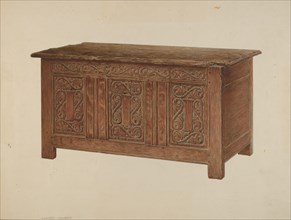 Chest, c. 1937. Creator: Charles Squires.