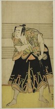The Actor Sawamura Sojuro III in an Unidentified Role, c. 1781. Creator: Katsukawa Shunko.