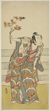 The Actor Ichikawa Monnosuke II in an Unidentified Role, c. 1785. Creator: Katsukawa Shunko.