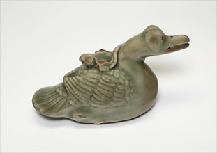 Bird-Shaped Water Dropper, Korea, Goryeo dynasty (918-1392), mid-12th century. Creator: Unknown.