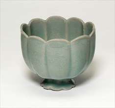 Lobed Cup, Korea, Goryeo dynasty (918-1392), mid-12th century. Creator: Unknown.