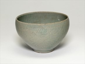 Small Bowl with Peony Flowers, Korea, Goryeo dynasty (918-1392), early 11th century. Creator: Unknown.