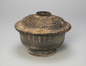 Covered Bowl, Korea, Unified Silla dynasty (668-935), 7th/8th century. Creator: Unknown.