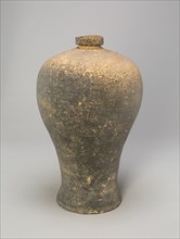 Bottle-Shaped Vase (Maebyong), Korea, Goryeo dynasty (918-1392), late 11th/early 12th century. Creator: Unknown.