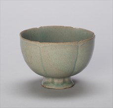 Lobed Cup, South Korea, Goryeo dynasty (918-1392), 12th century. Creator: Unknown.