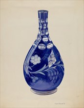 Vase, 1935/1942. Creator: Robert Stewart.