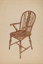 Windsor Chair, c. 1936. Creator: Ella Josephine Sterling.